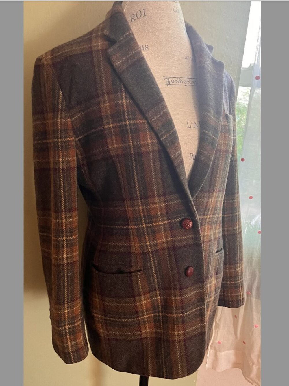 Classic vintage Ralph Lauren wool jacket